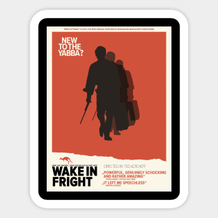 Awakening the Cult Classic: „Wake in Fright“ by Ted Kotcheff Sticker